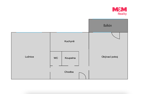 Prodej bytu 2+1, 58 m² 14