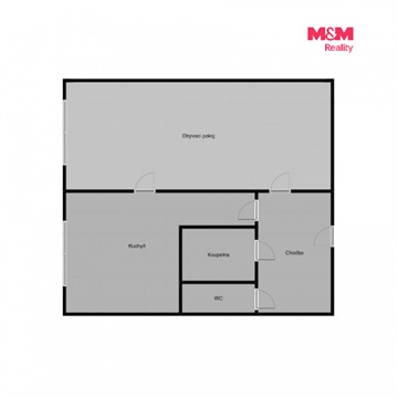 Pronájem bytu 1+1, 32 m² 8