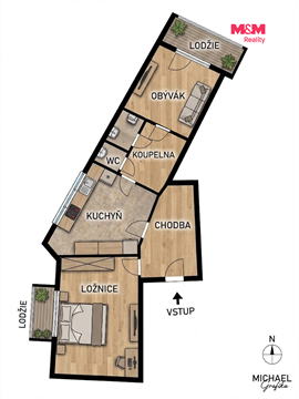 Prodej bytu 2+1, 65 m² 6