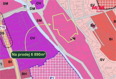 Prodej stavebního pozemku, 6 890 m² - 0