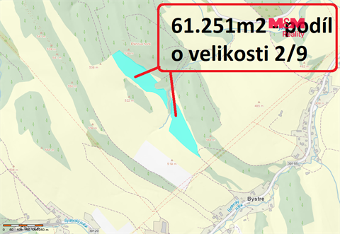 Prodej louky, 61 251 m² 2