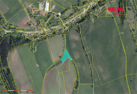 Prodej louky, 3 342 m² - 0