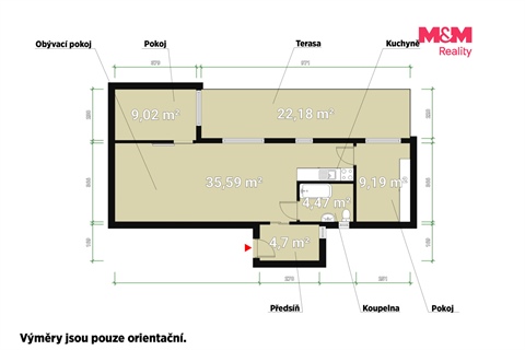 Pronájem rodinného domu, 64 m² 6