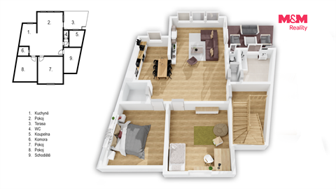 Prodej rodinného domu, 292 m² - 20
