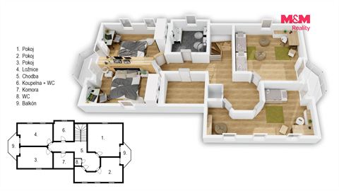 Prodej rodinného domu, 277 m² - 2