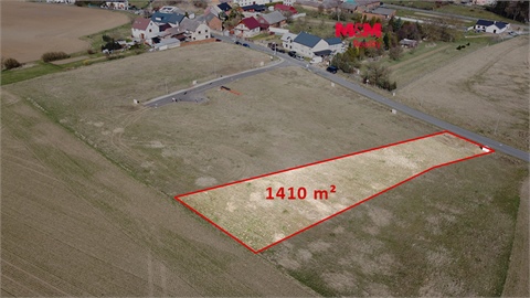 Prodej stavebního pozemku, 1 410 m² 0