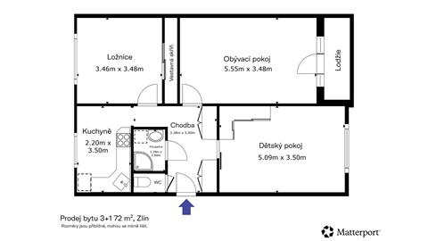 Prodej bytu 3+1, 72 m² - 18