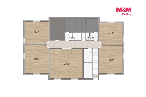 Pronájem kanceláře, 138 m² - 0