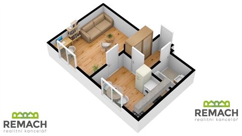 Pronájem bytu 1+1, 31 m² 8