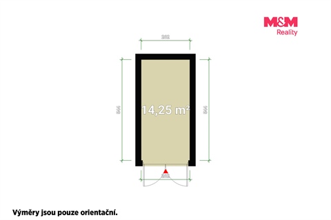 Prodej garáže, 14 m² - 2
