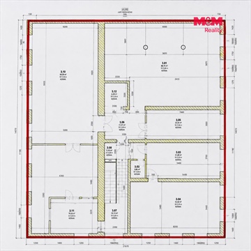 Pronájem kanceláře, 139 m² - 4