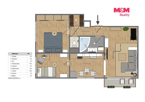 Prodej bytu 3+1, 63 m² - 20