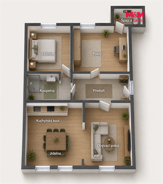 Prodej bytu 3kk, 87 m² 8