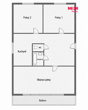 Prodej bytu 3+1, 74 m² - 4