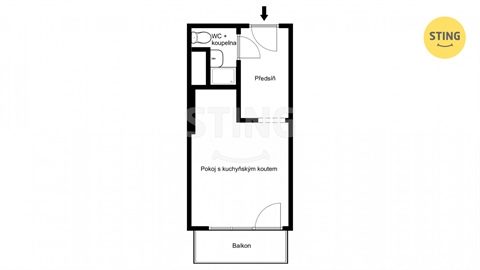 Prodej bytu, 18 m² 10