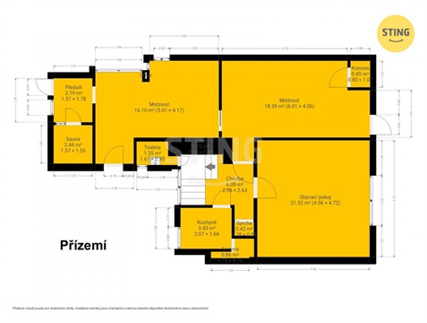 Prodej rodinného domu, 82 m² - 14