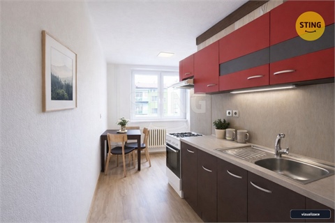 Pronájem bytu 2+1, 61 m² 2