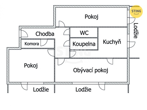 Prodej bytu 3+1, 82 m² - 10