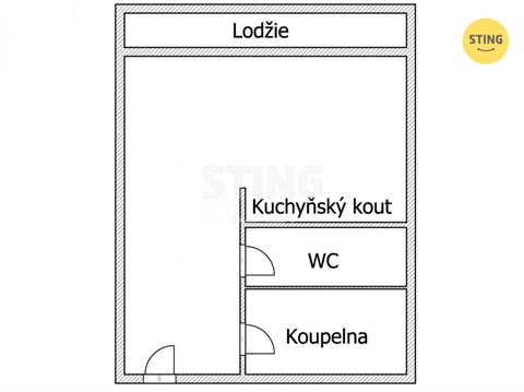 Prodej bytu 1kk, 27 m² - 10