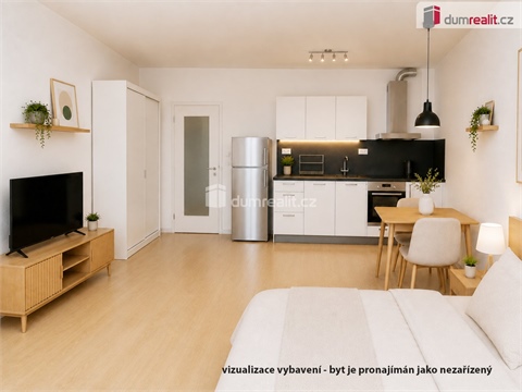 Pronájem bytu 1kk, 40 m² - 0