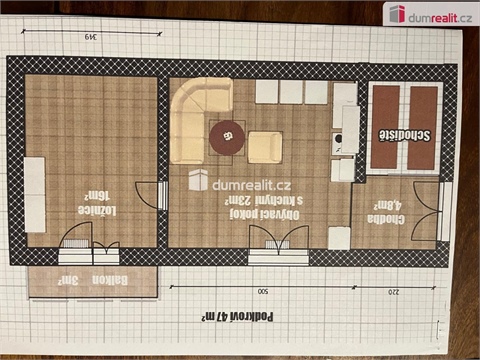 Pronájem bytu 2kk, 80 m² - 20