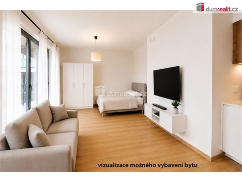 Pronájem bytu 1kk, 37 m² - 0