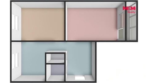 Prodej bytu 2+1, 56 m² - 24