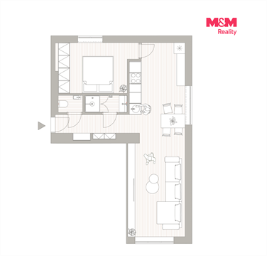 Pronájem bytu 2kk, 56 m² 12
