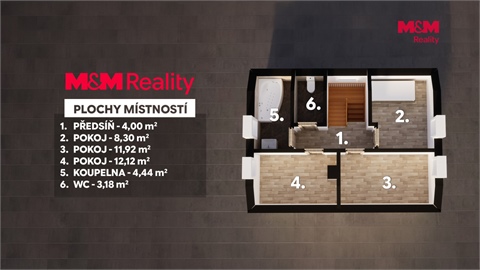 Prodej rodinného domu, 90 m² - 26