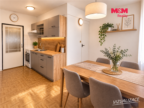 Prodej bytu 2+1, 57 m² - 0