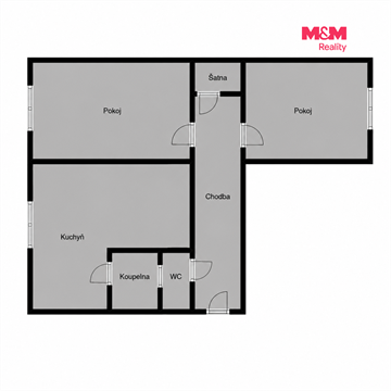 Prodej bytu 2+1, 57 m² - 18