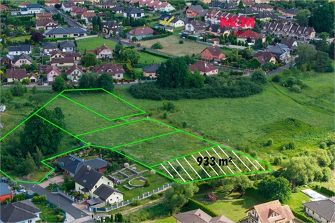 Prodej stavebního pozemku, 933 m² 0