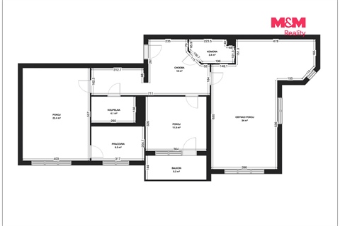 Prodej bytu 4kk, 100 m² 24