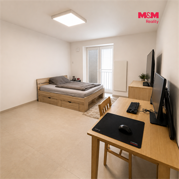 Pronájem bytu 1kk, 32 m² 2