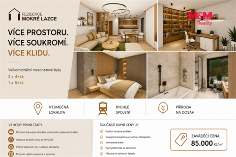 Prodej bytu 4kk, 117 m² 2