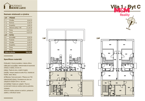 Prodej bytu 5kk, 126 m² 6