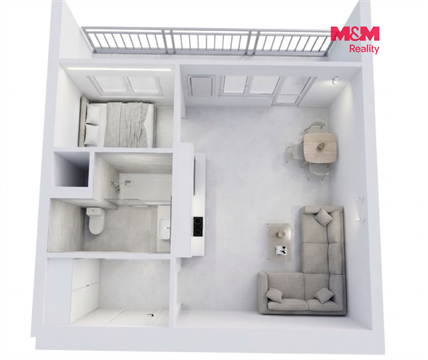 Prodej bytu 1kk, 26 m² 10