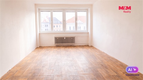 Pronájem bytu 2+1, 58 m² 2