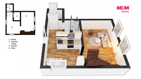 Prodej bytu 3+1, 65 m² - 10