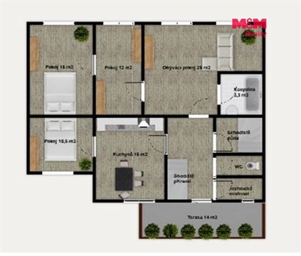Prodej rodinného domu, 129 m² - 8