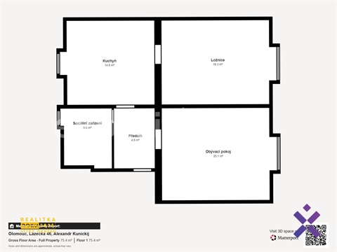 Pronájem bytu 2+1, 63 m² 10