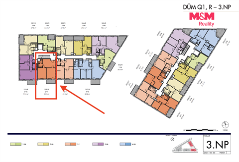 Prodej bytu 2+1, 59 m² 2