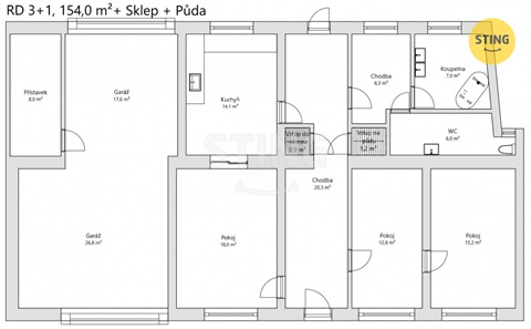 Prodej rodinného domu, 140 m² 20