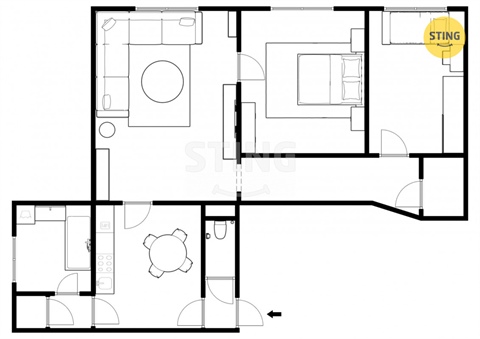 Prodej bytu 3+1, 102 m² 10