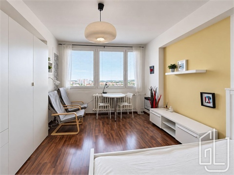 Pronájem bytu 1kk, 44 m² - 0