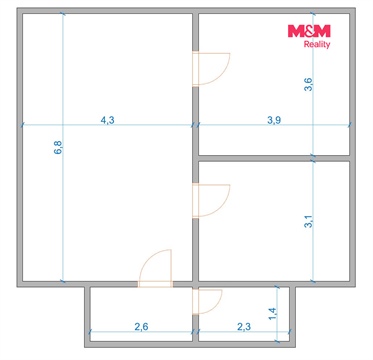 Prodej rodinného domu, 69 m² - 2