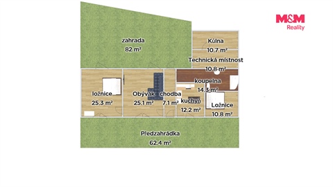 Prodej rodinného domu, 92 m² 24