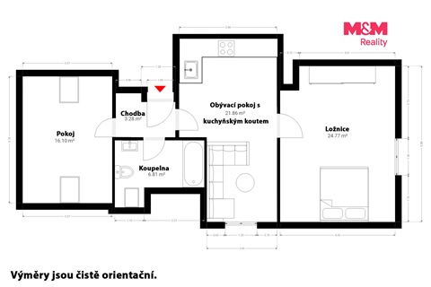 Prodej bytu 3kk, 78 m² - 16