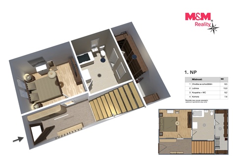 Prodej rodinného domu, 84 m² 12