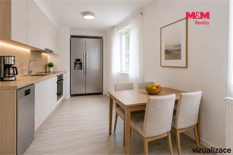Prodej bytu 2kk, 53 m² - 0